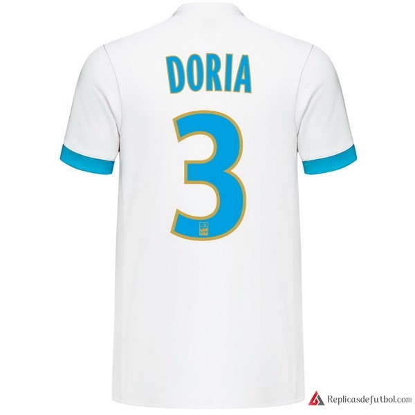 Camiseta Marsella Primera equipación Doria 2017-2018
